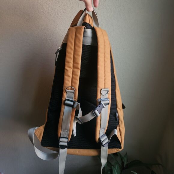 Harvest Label Tourer Backpack CORDURA® Golden Mustard Fold Top Bag Outdoors - Picture 6 of 9